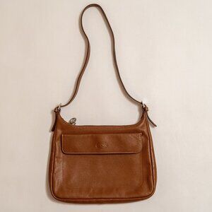 ~ FIRM PRICE ~ 
VINTAGE LONGCHAMP Camel Colored Leather Crossbody
